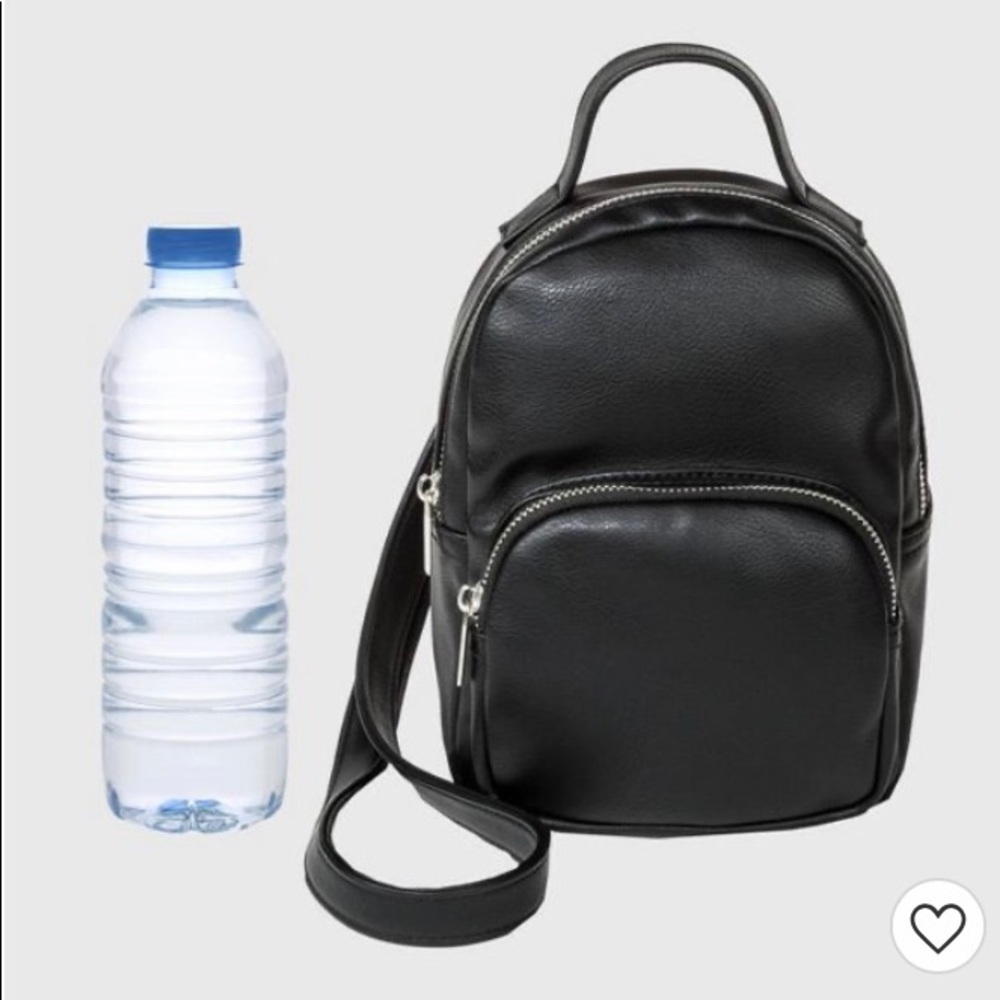 Mini Black Backpack To Crossbody Bag - Wild Fable